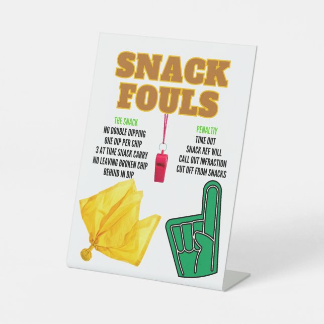 Expositor En L Snack Fouls para los Fiestas (Anverso)