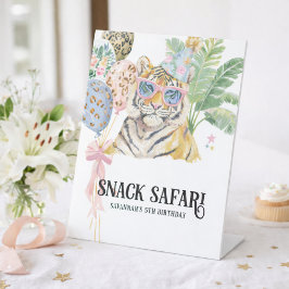 Expositor En L Snack Safari Jungle Birthday Party