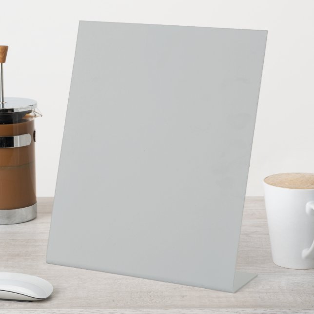 Expositor En L Soft Pale Gray Geometric (In Situ)