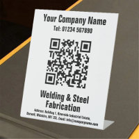 Soldadura y fabricación Diseño de código QR Diseño