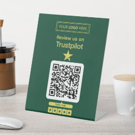 Expositor En L Solicitud de Reseña de Trustpilot con Código QR Es