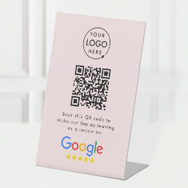 Expositor En L Solicitud de revisión de Google | Código QR Logoti