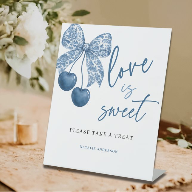 Expositor En L Something Blue Love is Sweet Bridal Shower Favors (Subido por el creador)