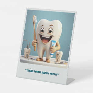 EXPOSITOR EN L " SONRIENDO A TOOTH "