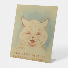 Expositor En L Soy Feliz Porque Todos Me Aman (Buen Gatito)