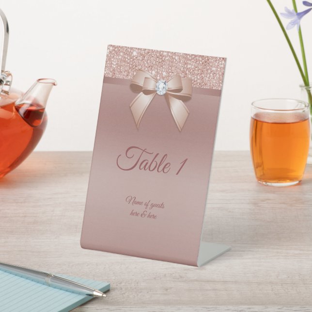 Expositor En L Sparkles & Glamour, fiesta de cumpleaños de oro Ro (In Situ)