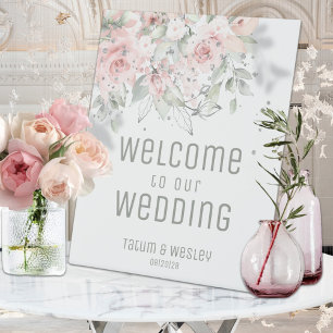 Expositor En L Sparkling Rubor Peony Bienvenidos A Nuestro Boda