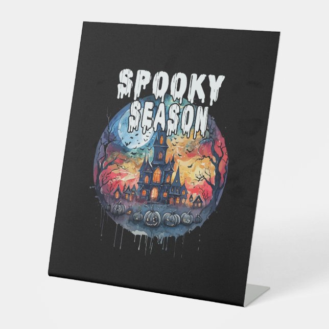 Expositor En L Spooky Season Halloween (Anverso)