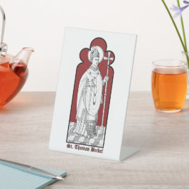 Expositor En L St. Thomas Becket Holding a Sword (M 033)