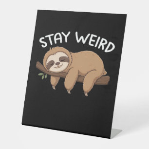 Expositor En L Stay Weird es una broma para las mujeres amantes d