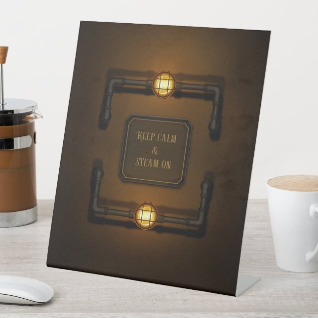 Expositor En L Steampunk, era de la máquina (In Situ)