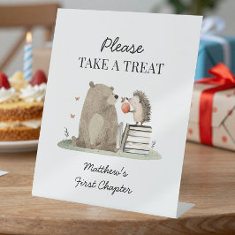 Expositor En L Storybook Woodland Animals Take A Treat 