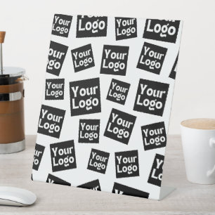 Expositor En L Su diseño o logotipo comercial   Colocación aleato