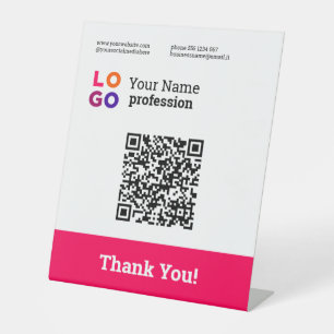 Expositor En L Su logotipo profesional Código de calidad magenta 