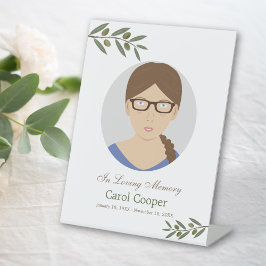 Expositor En L Subdivisión Oleícola de Acuarela Memorial o Funera