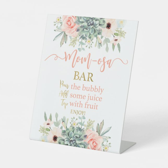 Expositor En L Suculentas momosa (Anverso)