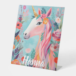 Expositor En L Sueño Pastel Arcoiris Unicorn