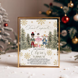 Expositor En L Sugar Plum Nutcracker Time Capsule Sign