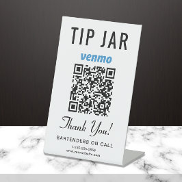 Expositor En L Sugerencia Código QR de Jar Venmo