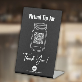Expositor En L Sugerencia virtual Jar, aplicación de pago de códi