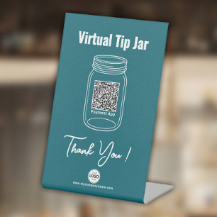 Expositor En L Sugerencia virtual Jar, aplicación de pago de códi