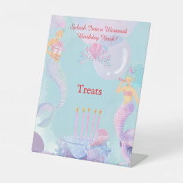 Expositor En L ¡Sumérgete en una Fiesta de Cumpleaños de Sirena! 