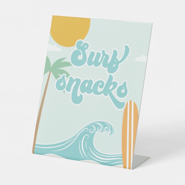 Expositor En L Surf Snacks La Ola Sube Comida de Cumpleaños de Pl (Anverso)