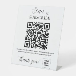 Expositor En L Suscribir código QR