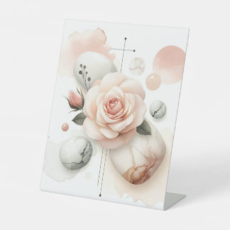 Expositor En L Susurro de un Rosa - Elegancia acuática de ensueño