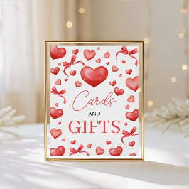 Expositor En L Sweetheart Cards and Gifts Sign