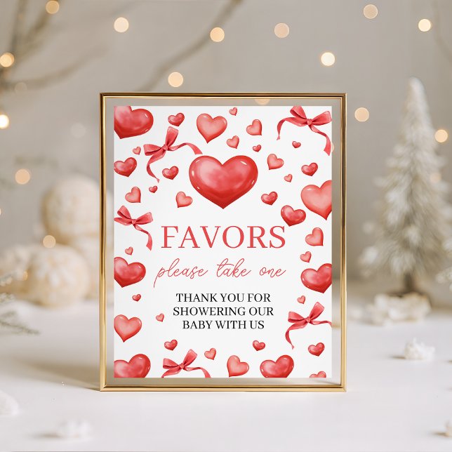 Expositor En L Sweetheart Favors Take One Sign (Subido por el creador)