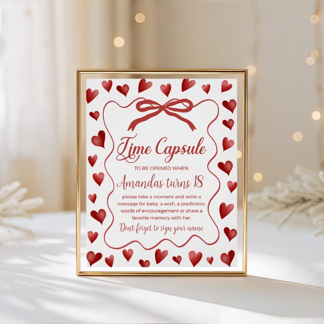 Expositor En L Sweetheart Time Capsule Card (Subido por el creador)