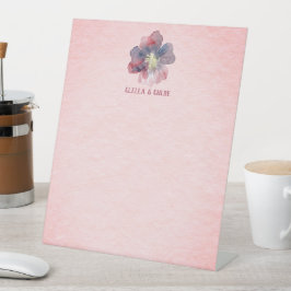 Expositor En L Tabla de Bodas Flor Ever