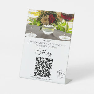 Expositor En L *~*Tabla de carpas de cartón de restaurante logoti