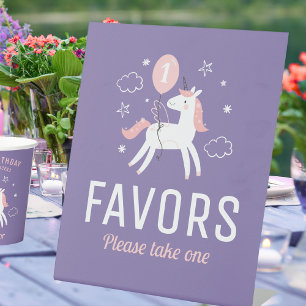 Expositor En L Tabla de favoritos de unicornio