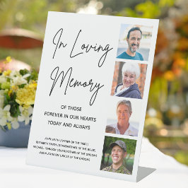 Expositor En L Tabla de memorias de Boda de nombres personalizado