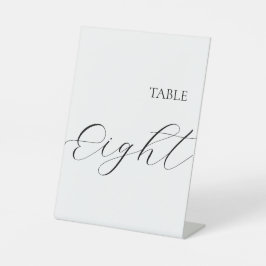 Expositor En L Table Number Eight