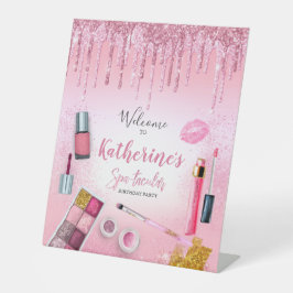 Expositor En L Tablero de Salón de Fiesta de Cumpleaños de Chica 