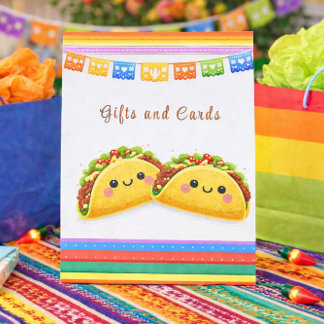 Expositor En L Taco de un Shower de Gemelos