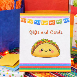 Expositor En L Taco sobre un Baby Shower