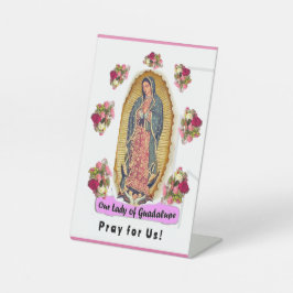 Expositor En L Tarjeta de Felicitación Plegada de Nuestra Señora