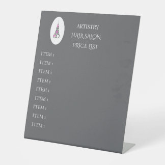 Expositor En L Tarjeta de fidelidad para salón de belleza boutiqu