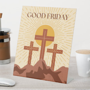 Expositor En L Tarjeta de Viernes Santo