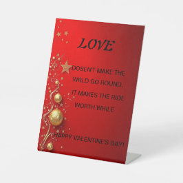 Expositor En L Tarjeta día de San Valentín