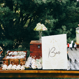 Expositor En L Tarjeta Tarot | Boda de novias | Barra neutral