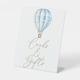 Expositor En L Tarjetas Baby Shower Y Regalos De Globos De Aire C