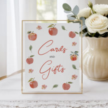 Tarjetas Botánicas de Manzana Regalos Letrero de M