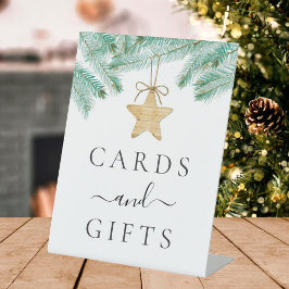 Expositor En L Tarjetas de ducha de novia y regalos