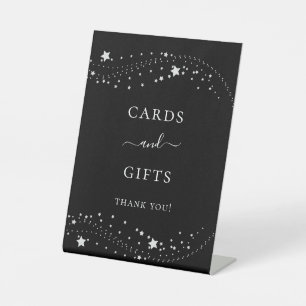 Expositor En L Tarjetas de regalo para fiesta de estrellas de pla