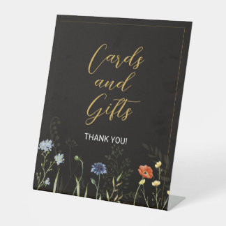 Expositor En L Tarjetas y regalos botánicos boho de flores silves